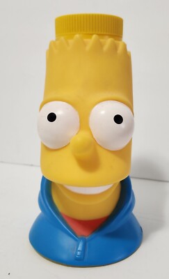 The Simpsons 3d Cup Bart Simpson 32 oz Water Bottle (No Straw)