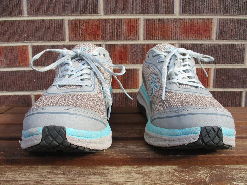 Gdefy Gravity Defyer Mujer 10 Gris Azul Zapatos para Correr Acolchados Cómodos Caminar Foto 3 de 4