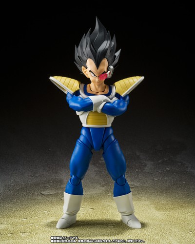 Bandai S.H.Figuarts Vegeta -24000 poder de combate - Japón ver. Figura de acción, NUEVA - Imagen 2 de 7