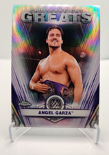 2021 Topps Chrome WWE Cruiserweight Greats Angel Garza CG-2 wrestling card