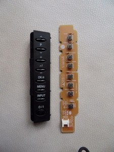 Bedienungsplatine am Gerät EAX61548601 (3) von TV LG 42LD450 mit defektem Panel