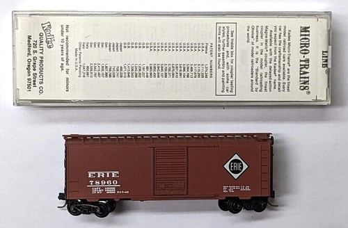MTL Micro-Trains 20870 Erie 78960 40 pies vagón de carga puerta única NPT | Zustand: New