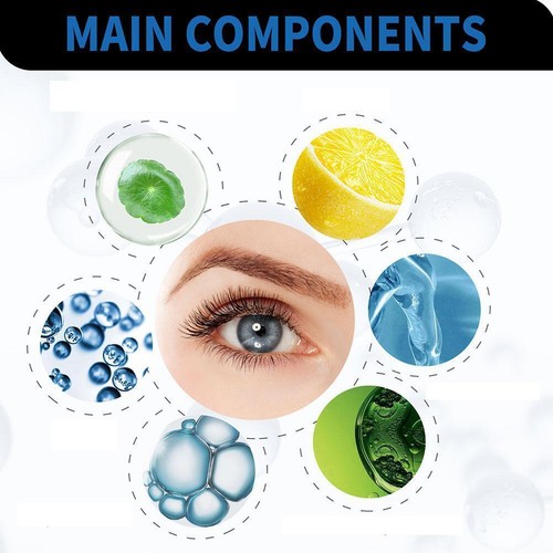 2024 10 ml Solución Iluminadora Japonesa para el Cuidado de los Ojos, Alivia la Fatiga Ocular -.Us- - Imagen 15 de 17