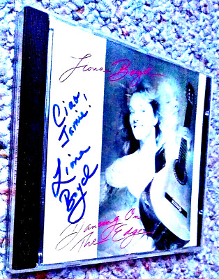 Dancing on the Edge Liona Boyd Signed Music CD 1999 Tested