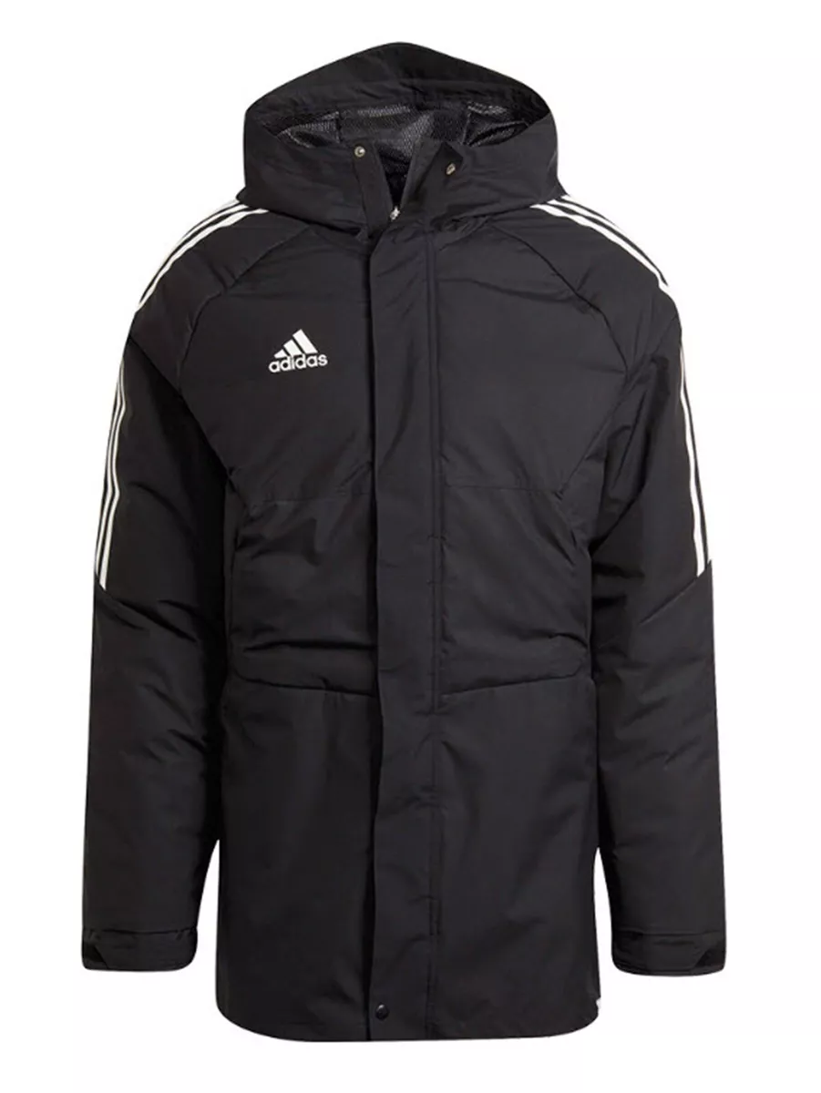 Adidas Men Condivo 22 Stadium Padded Jacket Black Top Casual Parka Coat H21252