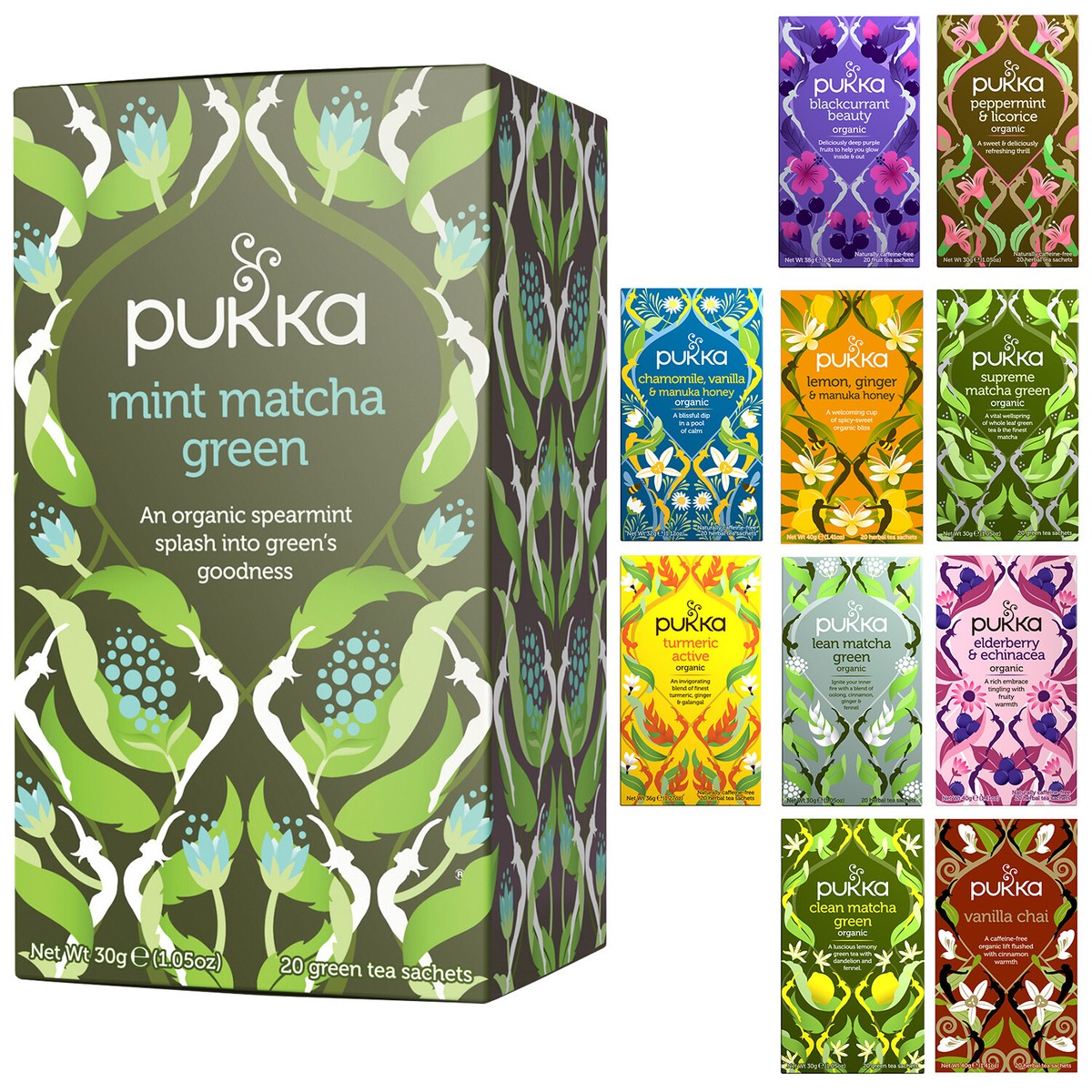 Assortiment de 3 infusions Pukka Herbs - Pukka herbs