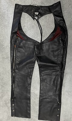 Power Trip Motorcycle Chaps Size Small