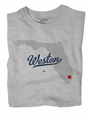 Weston Florida FL Fla T-Shirt MAP