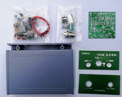  NEW S-Pixie Short wave radio Telegraph machine 40 m CW radio 7.023KHz + case 