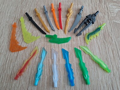 LEGO  Minifigur Waffe Schwert Säbel Drache Ninjago Chima ''VARIANTE WÄHLEN'' (11)