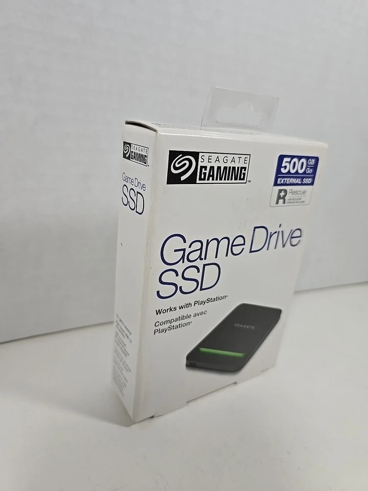 Seagate Gaming - 500GB External SSD Game Drive for PS4/PS5 - NEW - Image 2 of 4