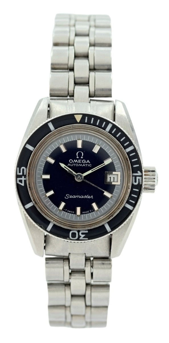 Rare Omega 25mm Ladies Seamaster Automatic Cal 681 Blue Dive  display picture 3