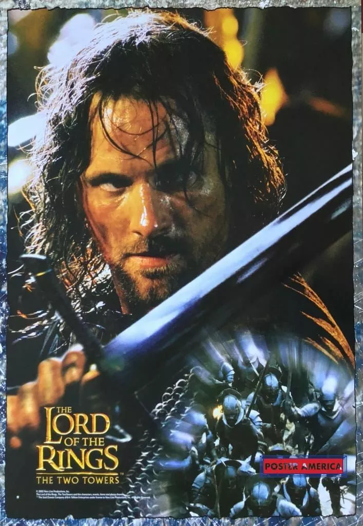 The Lord of the Rings: The Two Towers (2002) One-Sheet Movie Poster -  Original Film Art - Vintage Movie Posters