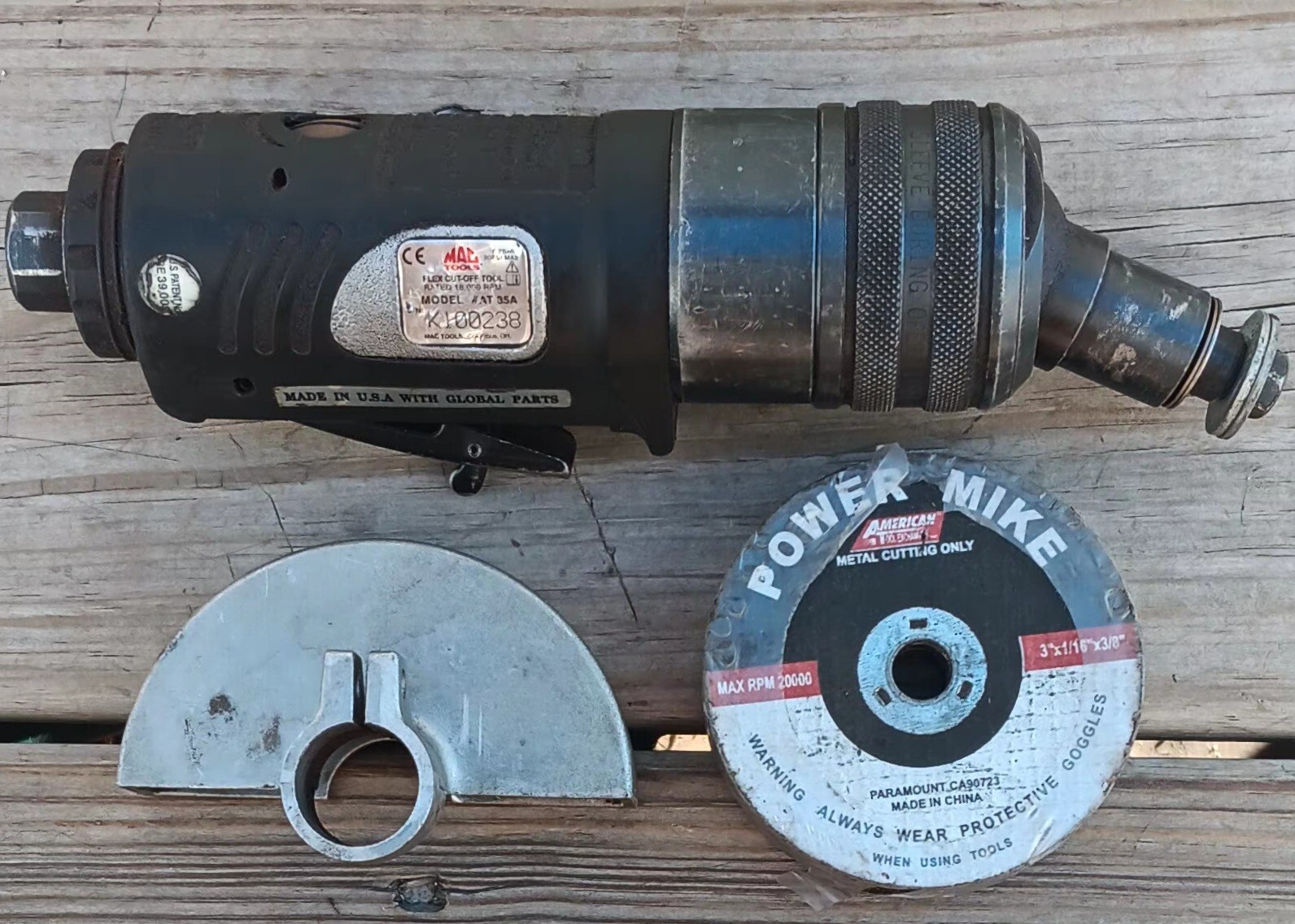 Mac AT35A Pneumatic Air Powered 3