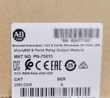 Allen-Bradley 2085-OW8 Micro800 8 Point Relay Output Module New Factory Sealed