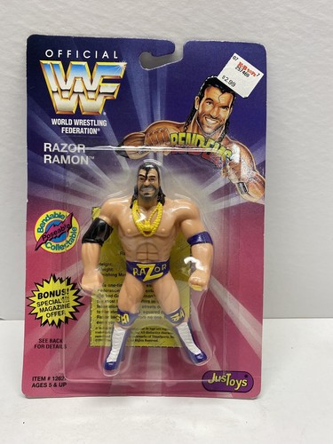 Razor Ramon Scott Hall WWF / WWE Justoys Bend-Ems ...