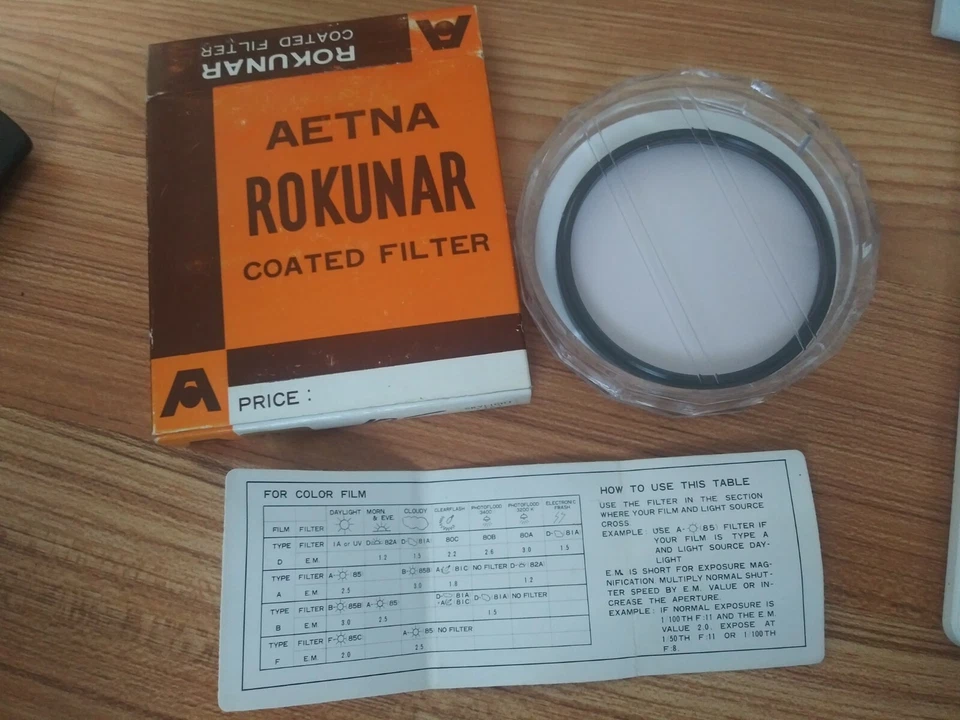 Aetna Rokunar Coared Filter 72mm - Image 3 of 4