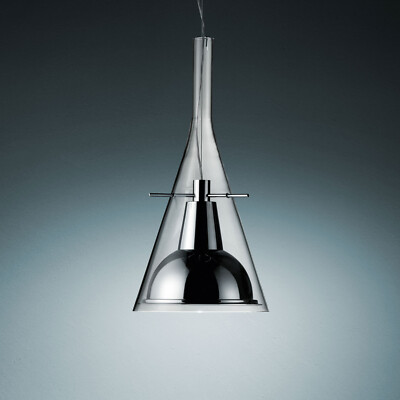 NEW FontanaArte Flute MAGNUM Chandelier Pendant Light Fixture Fontana Arte RARE