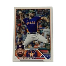 2023 TOPPS SERIES 2 BASEBALL JOSE URQUIDY CARD #518 Astros