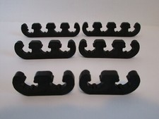 Black Spark Plug Wire Separators Fits 7mm 8mm 8.5mm Wires Looms Sbc 350 Bbc 454