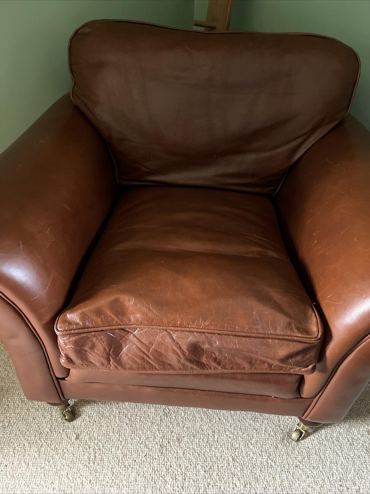 Bespoke Leather Armchair eBay