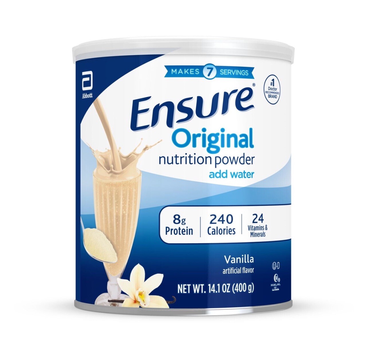 Ensure Original Nutriotion Powder Vanilla 14.1 oz (400g) Expire 12/2025