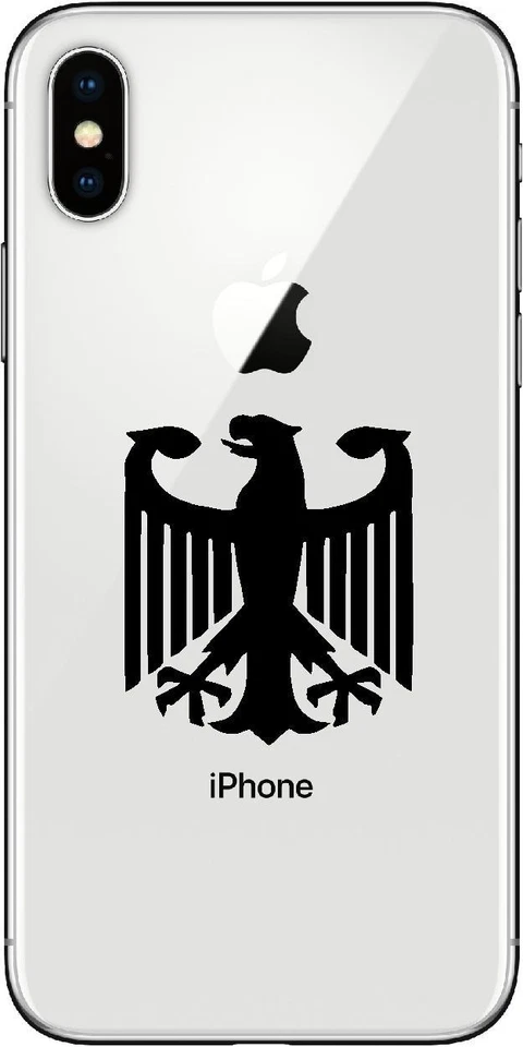 Small German Eagle set of 6 Vinyl Decals Phone German Eagle Stickers Sheet - Image 2 of 2