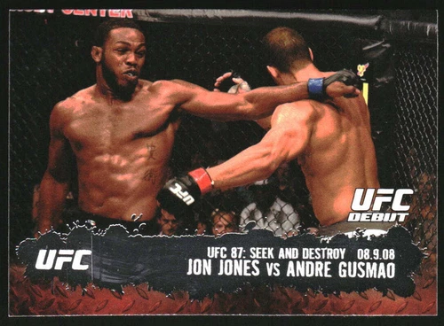 2009 Topps UFC #101 Jon Jones RC vs. Andre Gusmao Rookie