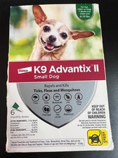 K9 Advantix II Topical Flea Treatment Under 10 lbs. 6-Pack 3649