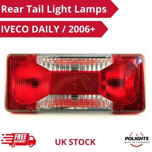 for Iveco Daily 2006+ E-Mark Left Side Rear Tail Light Lamp OEM #69500032 - Picture 1 of 4
