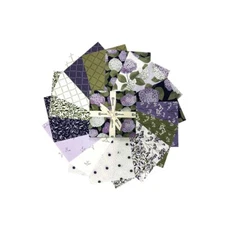Dawn Melody 5" charm pack Lavender Sage Hydrangea Floral Quilt Fabric squares