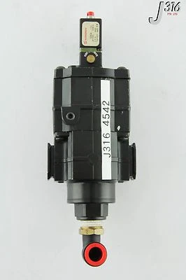 4542 NORGREN Hydraulischer Durchflussregelventil Mit 13J Relais P74F-6AC-NNN - Bild 1 von 4