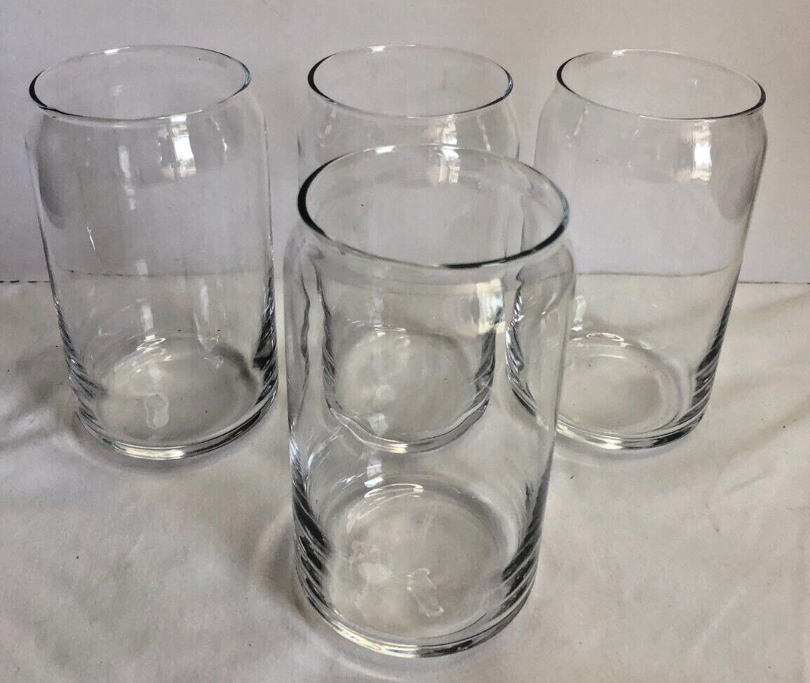 Libbey 209 Classic Can Tumbler Glasses, 16-ounce, Set of 4 F