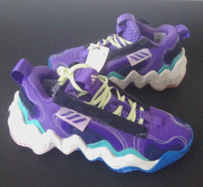 Womens Size 7,8 ADIDAS CANDICE PARKER MID TOP Basketball Sneakers PURPLE