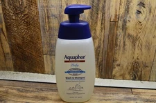 Aquaphor Baby Wash and Shampoo - Mild, Tear-free Denditive Skin - 16.9oz