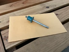 AIREX/BACHE BROWN 310 REEL PART MAIN SHAFT & CLICK GEAR ASSY  #310-98