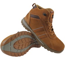 MENS SAFETY WORK BOOTS LIGHTWEIGHT STEEL TOE CAP LADIES HIKING TRAINERS SHOES