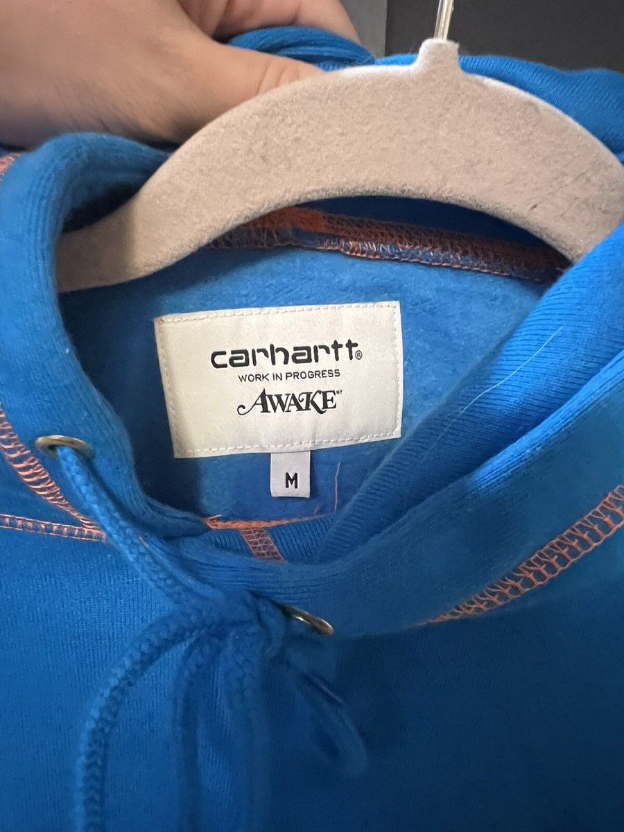 パーカー Awake Carhartt WIP Classic Sweatshirt Awake x Carhartt WIP Classic Sweatshirt - Size: Medium - Blue | eBay