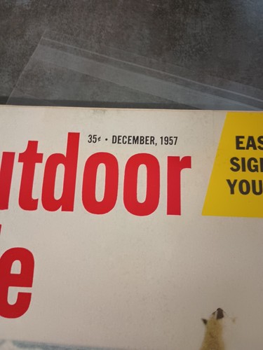 Vintage DECEMBER 1957 Outdoor Life Magazine Hunting Fishing Firearms Sportsman - Picture 2 of 11