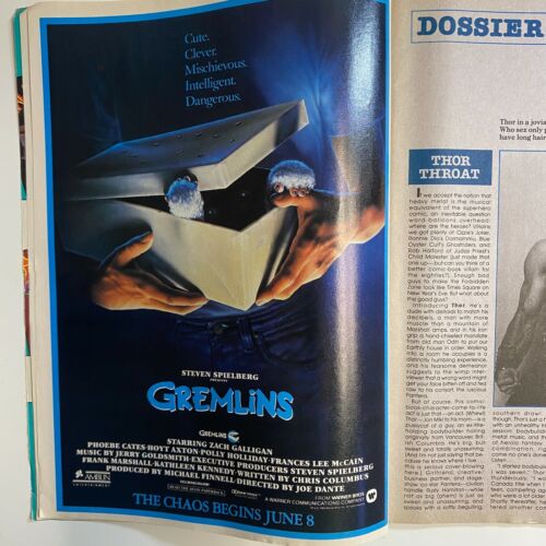 Heavy Metal Comic Magazine July 1984 John Cleese Interview Monty Python - Picture 3 of 4