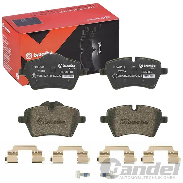 Brembo BremsbelÄGe BremsklÖTze Satz Vorne Passend FüR Mini Cooper One R50-R59-image