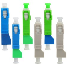 Fiber Adapter SC Male to LC Female Converter SingleMode MultiMode Hybrid