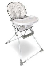 Image of My Babiie Compact Highchair, Safari design
