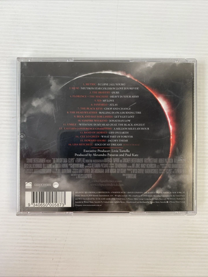 The Twilight Saga: Eclipse (CD , 2010) Motion Picture Soundtrack - VGC - Image 2 of 4