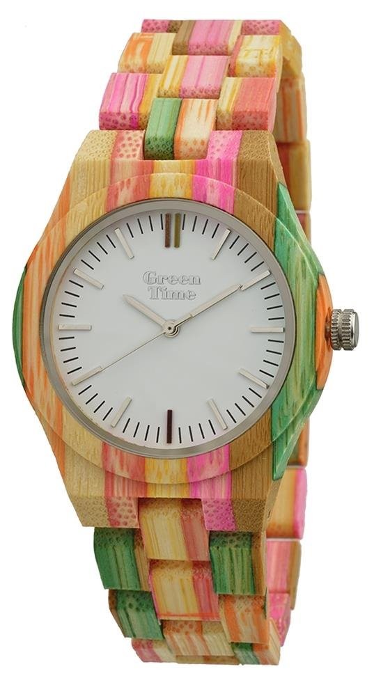 Montre Green Time en bois ZW069A idée cadeau écoresponsable homme