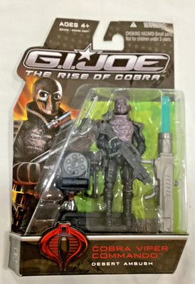 GI JOE MOVIE COBRA VIPER COMMANDO DESERT AMBUSH