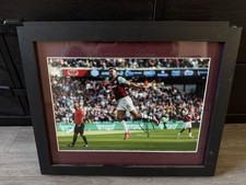 West Ham Signed Niklas Fullkrug Signed Photo In Frame With Claret Insert And COA