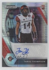 2021 Panini Prizm Draft Picks Hyper Tariq Thompson #DPA-TTH Auto b8h