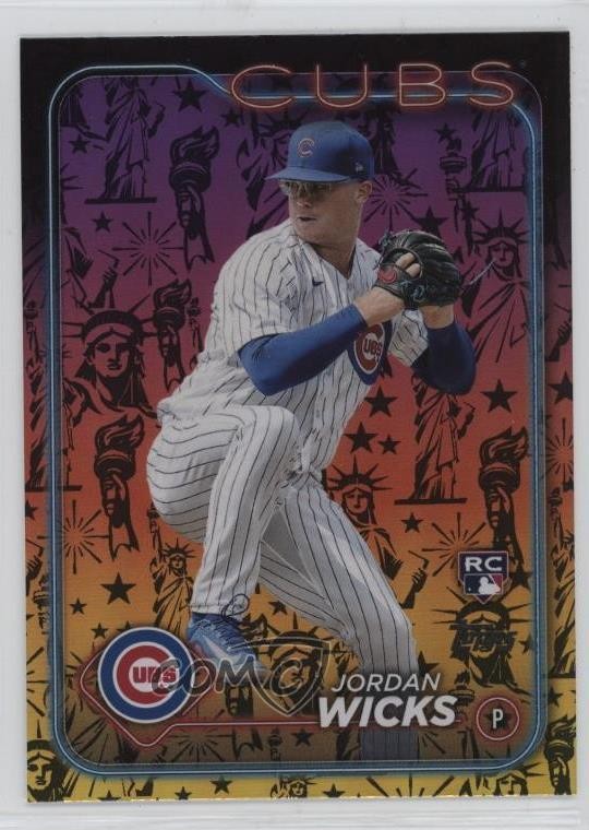 2024 Topps Series 2 Statue of Liberty Jordan Wicks #613 0rd2