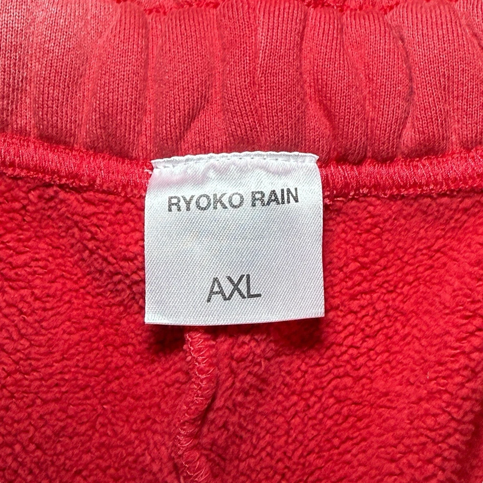 Ryoko Rain Time Will Tell Cotton Shorts - Rose Red - Image 4 of 4